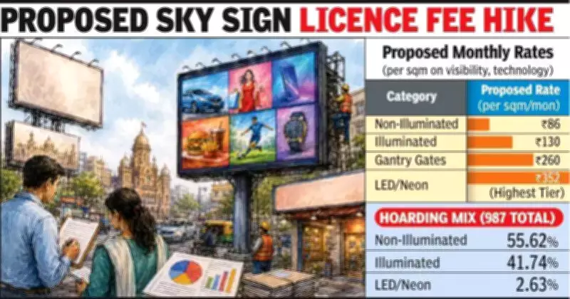 NMC Proposes Revised Sky Sign Licence Fees for LED Hoardings