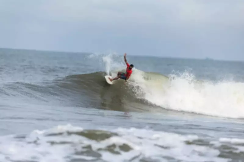 NMPA Indian Open of Surfing 2025 Begins in Mangaluru with Strong Performances