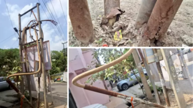 Noida and Ghaziabad Residents Demand Action on Hazardous Electrical Infrastructure