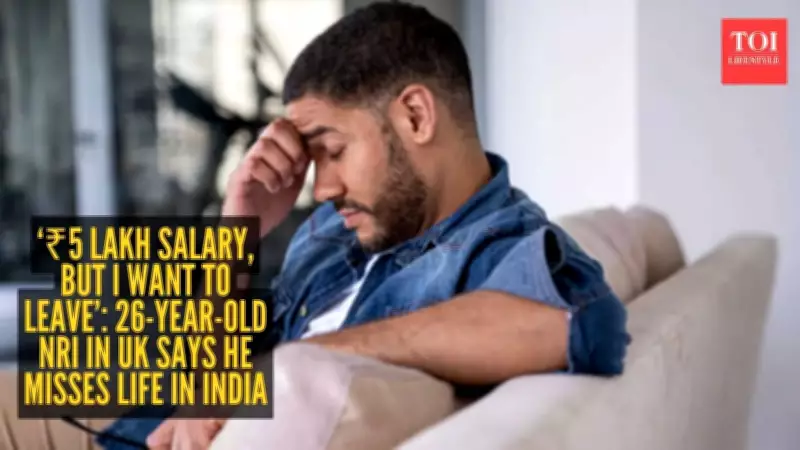 NRI in UK Earns ₹5 Lakh Monthly, Feels Emotionally Empty and Stuck