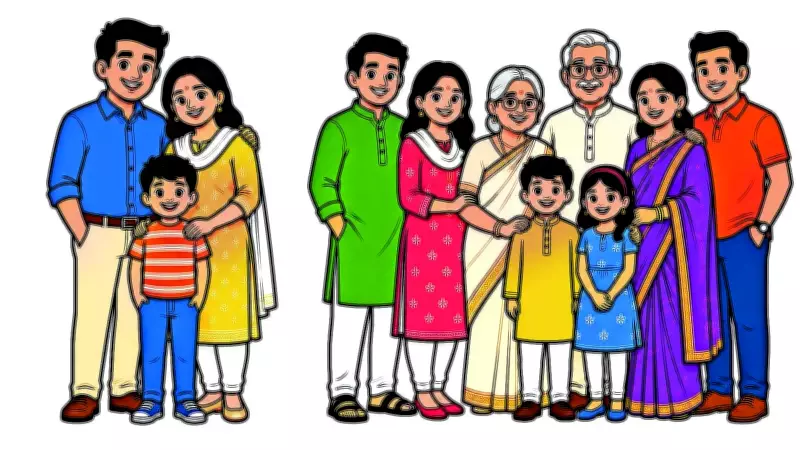 Nuclear Families on Rise in Gujarat: NFHS-5 Data Shows 52.3% Share