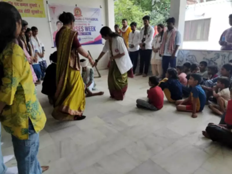 Nursing Students Conduct Heatwave Awareness Drive in Gorakhpur Village