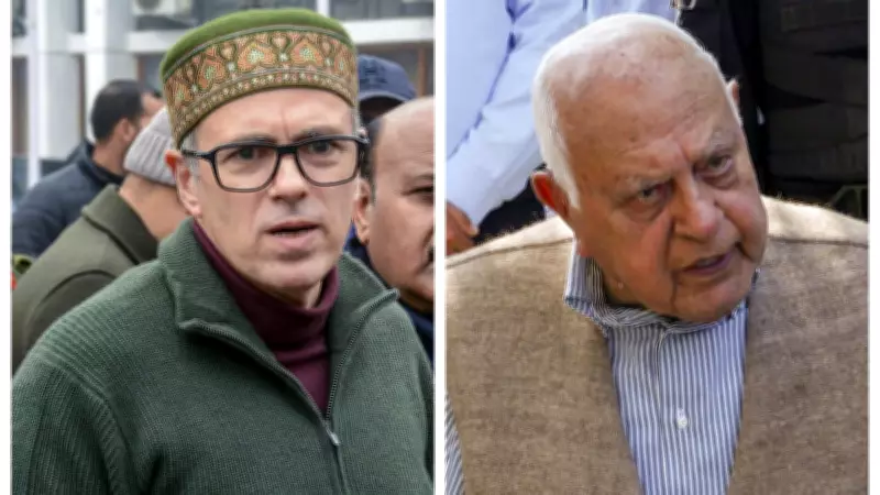 Omar Abdullah Missing Poster Sparks Row; Farooq Hits Back at BJP