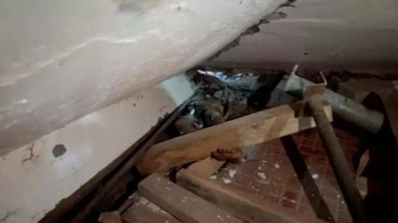 One Killed, Four Injured in Building Collapse During Hydraulic Lifting in Visakhapatnam