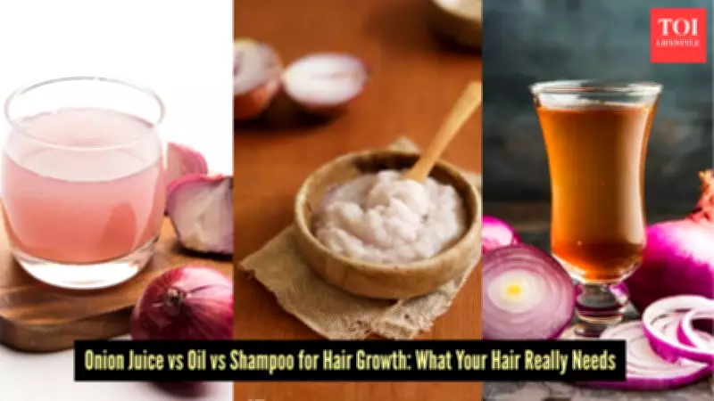 Onion Juice vs Oil vs Shampoo: What Works Best for Hair Growth?