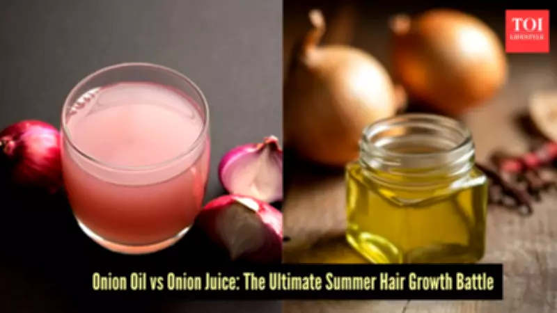 Onion Juice vs Onion Oil: Which is Better for Summer Hair Fall Control?