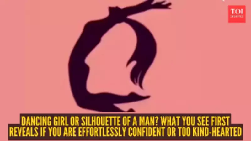 Optical Illusion Test: Dancing Girl or Man Silhouette? What You See First Reveals Personality
