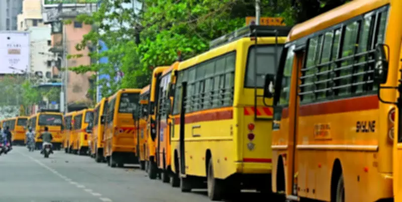 Over 200 School Buses in NTR District Found Defective in Safety Inspections