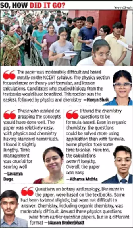 Over 85,000 from Gujarat Appear for NEET-UG 2026 Exam