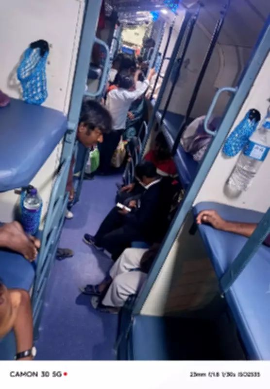 Overcrowding on Mangaluru-Vijayapura Express Hits AC, Reserved Coaches