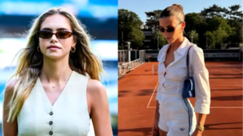 Paige Lorenze's French Open Outfit Catches Laila Hasanovic's Eye