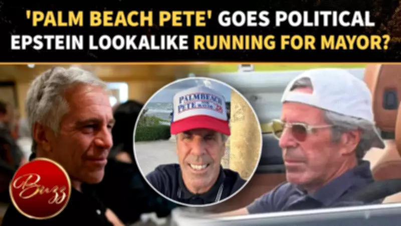 Palm Beach Pete, Epstein Lookalike, Announces 2028 Mayor Run