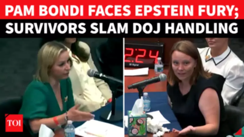 Pam Bondi Cornered by Epstein Survivors in Explosive House Hearing