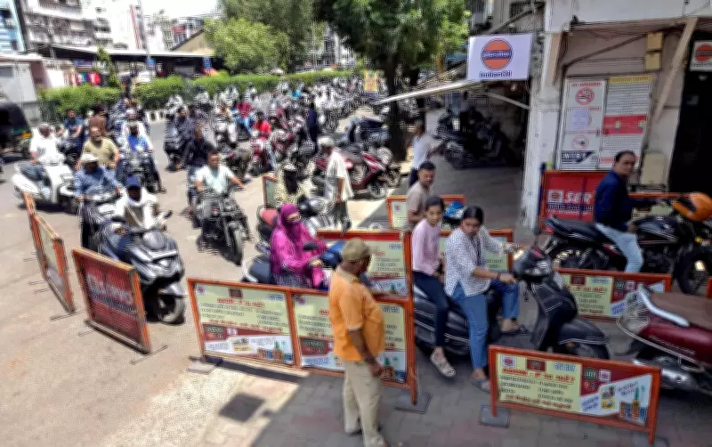 Panic Buying Hits Surat Fuel Stations Amid Price Hike Rumours