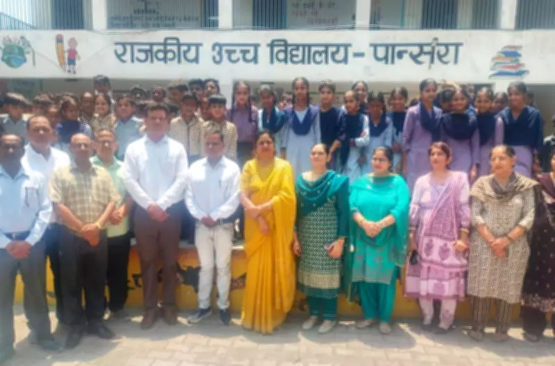 Pansara School Upgraded to Class XII, Villagers and Staff Honour Yamunanagar Mayor