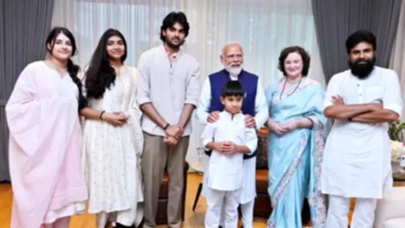 Pawan Kalyan hosts PM Modi at home; wife shares heartfelt moments