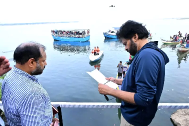 Pawan Kalyan inspects Godavari Pushkaram preparations, vows pollution-free river