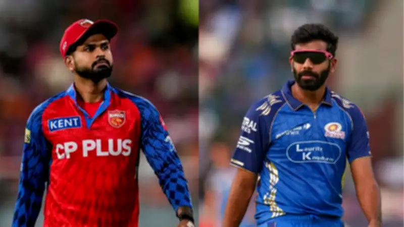 PBKS vs MI Live Score IPL 2026: Rohit Sharma, Jasprit Bumrah aim to spoil Punjab's playoff push