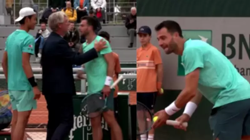 Pedro Martinez and Rei Sakamoto Nearly Fight at French Open Qualifying