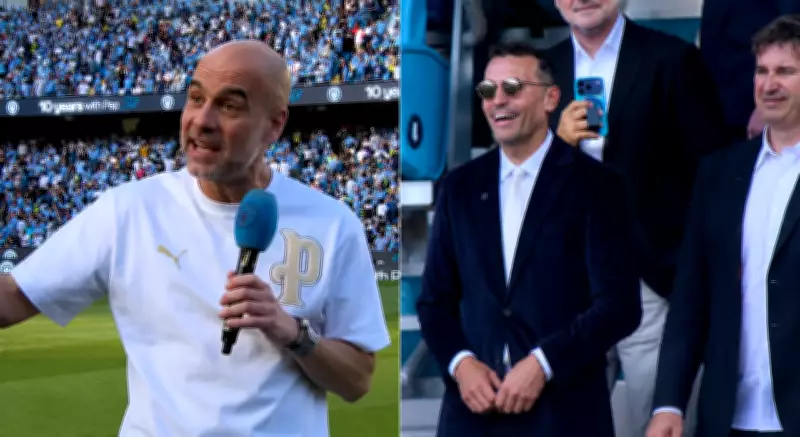 Pep Guardiola's Emotional Farewell at Manchester City Ends with X-Rated Line, Sky Sports Apologizes