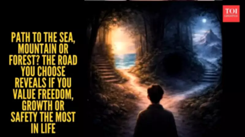 Personality Test: Path to Sea, Mountain, or Forest Reveals Your Inner Self
