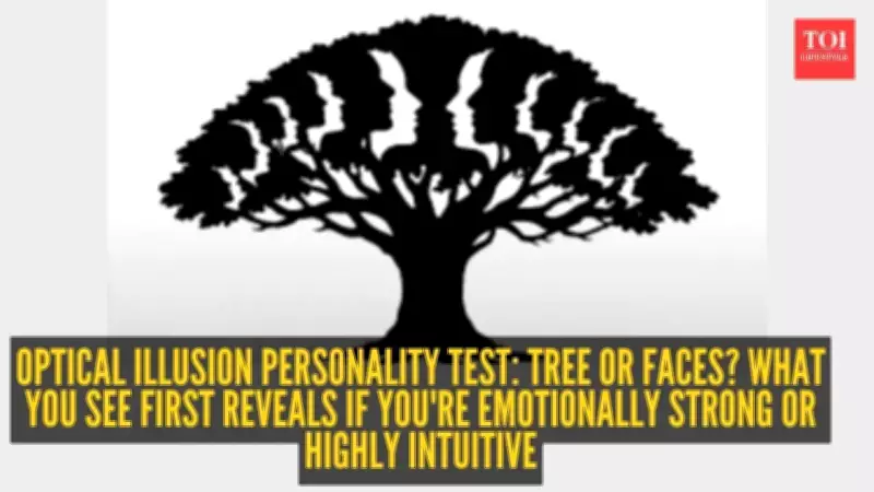 Personality Test: Tree or Faces? What You See First Reveals Your Mind