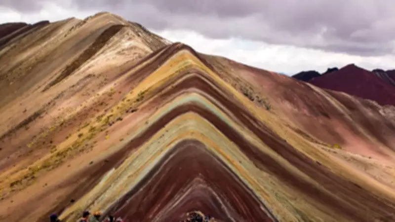 Peru's Rainbow Mountain: Geology Behind the Colorful Slopes
