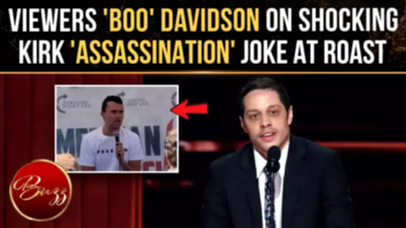 Pete Davidson's Charlie Kirk Joke at Kevin Hart Roast Sparks Outrage