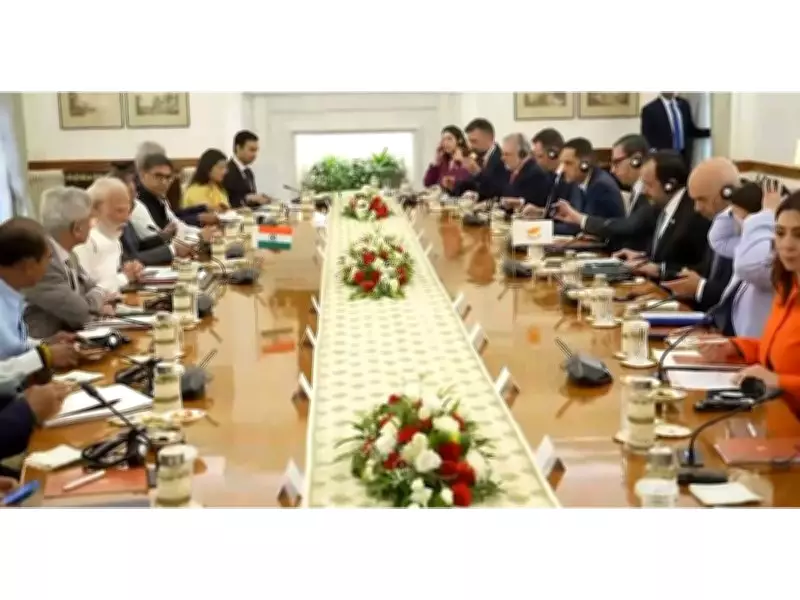 PM Modi, Cyprus President Christodoulides Hold Talks in Delhi