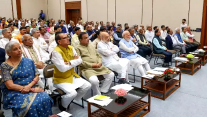 PM Modi Holds Fruitful Meeting with Council of Ministers