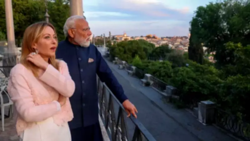 PM Modi meets Italy's Meloni at Colosseum, boosts bilateral ties