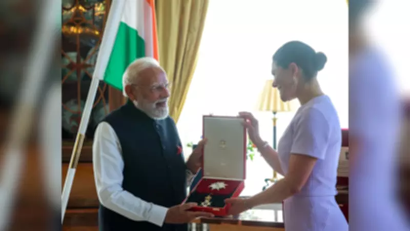 PM Modi Receives Sweden's Prestigious Royal Order of the Polar Star