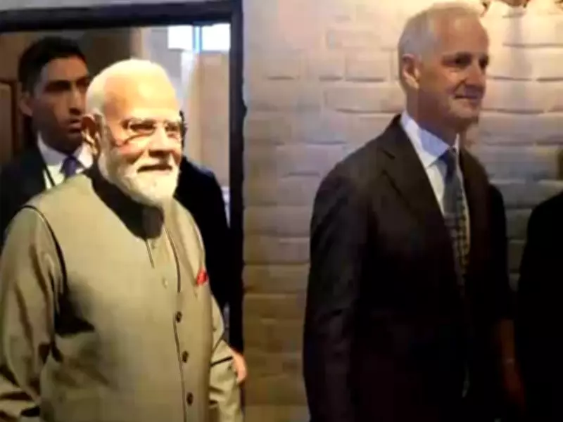 PM Modi Visits Akershus Castle in Oslo with Norwegian PM
