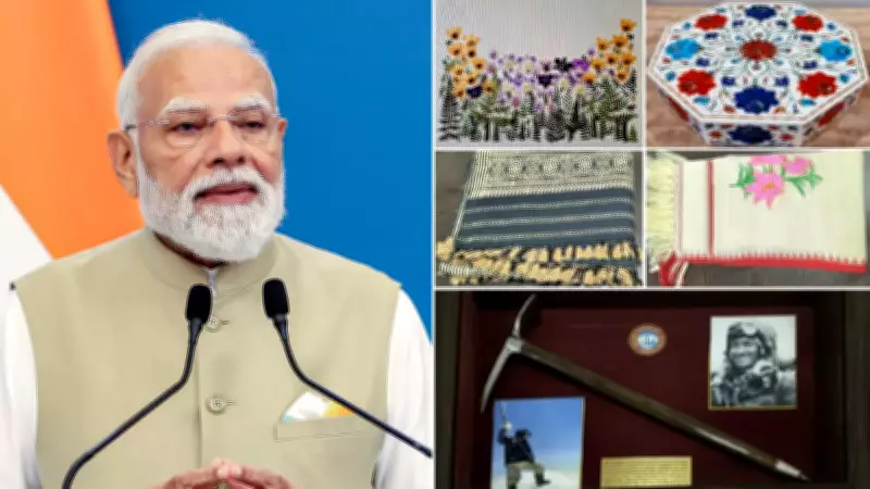 PM Modi's Five-Nation Tour: Iconic Indian Gifts Dazzle World Leaders Including Meloni