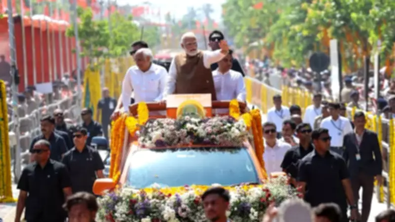 PM Modi's Roadshow, Puja at Somnath Temple Mark 75 Years of Reconstruction