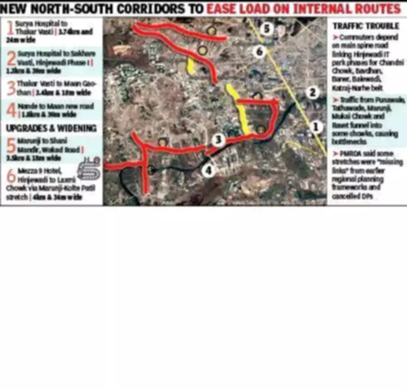 PMRDA Proposes New Roads to Ease Traffic in Hinjewadi IT Hub