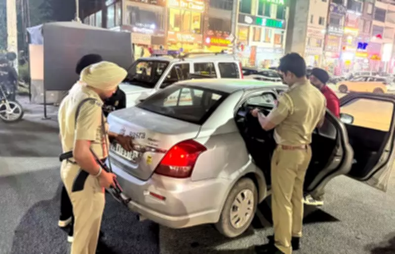Police in Civvies Maintain Vigil in Amritsar City