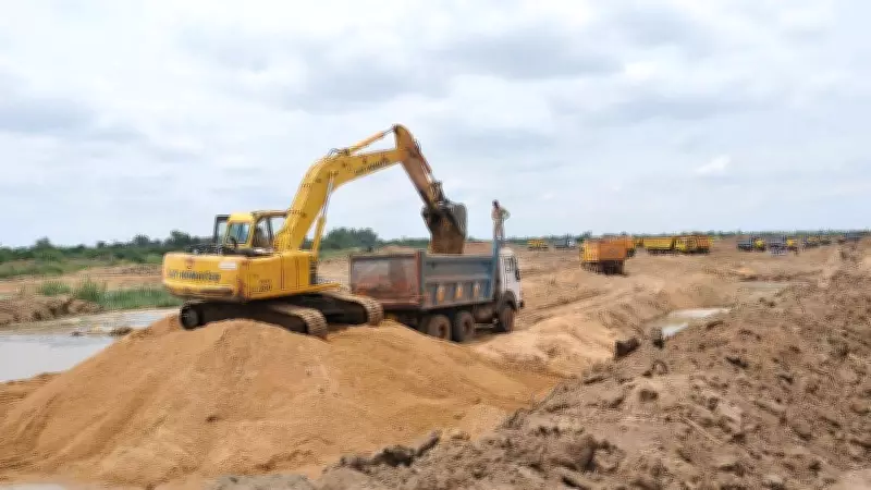 Police Seize 50-60 Tonnes of Sand in Raid, Worth Rs 1.20 Lakh