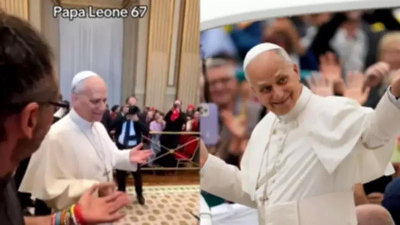 Pope Leo XIV Joins Gen Z Trend with Viral '6-7' Hand Gesture Moment