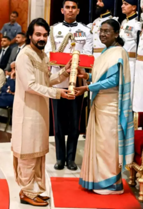 President Murmu Presents Padma Awards; Prosenjit, Hema Malini Honoured
