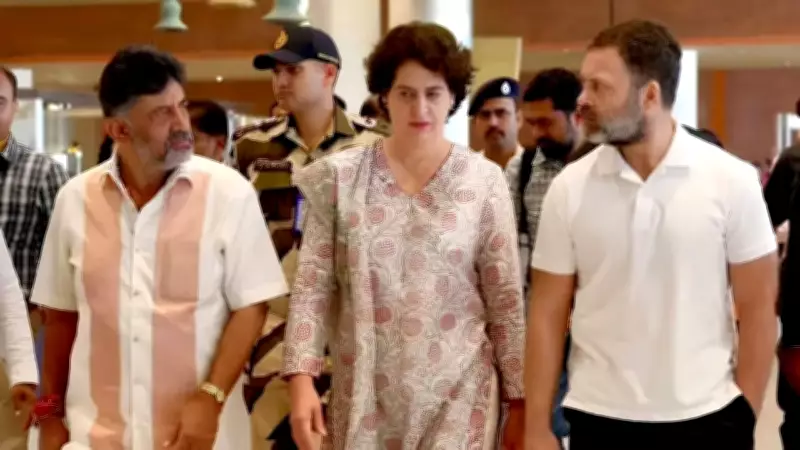 Priyanka Gandhi Intervenes in Karnataka CM Transition, Shivakumar Gains Ground