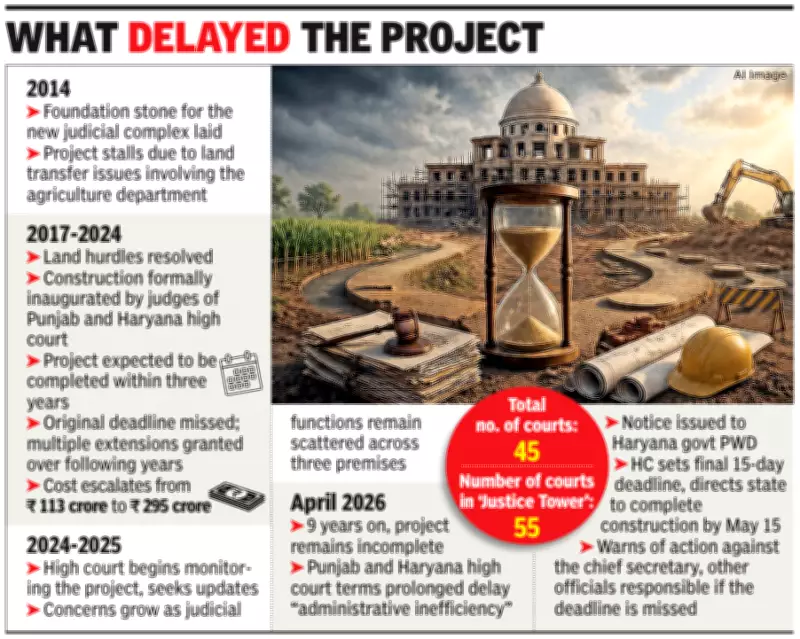 Punjab and Haryana High Court Sets May 15 Deadline for Gurgaon Judicial Complex