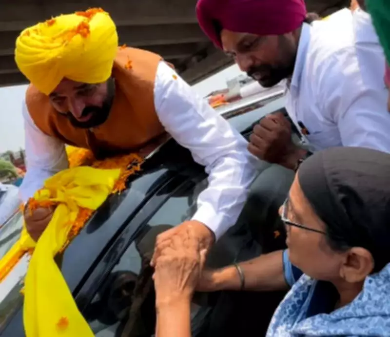 Punjab CM Bhagwant Mann Faces Questions from Amritpal Singh's Mother Over Detention
