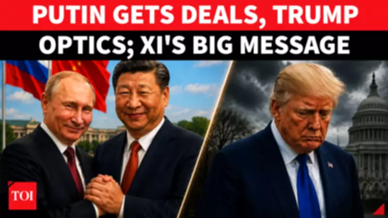 Putin and Xi Sign 40 Deals After Trump's Beijing Visit Raises Questions
