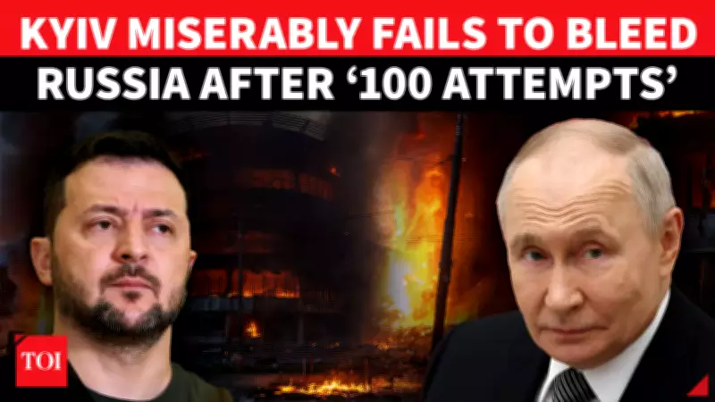Putin Crushes Ukraine's Kursk Assault: Zero Breakthrough After 100 Failed Strikes
