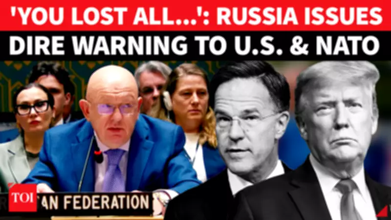Putin Envoy Slams US, NATO, Warns of ‘Global Catastrophe’ at UN