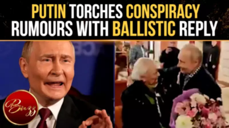 Putin Responds to Body Double Conspiracy Theories with Blunt Reply