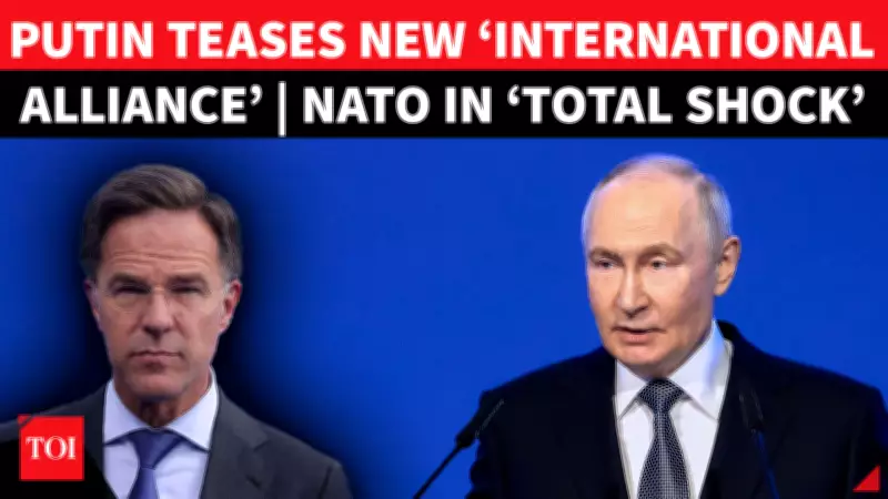 Putin Unveils Global AI Alliance to Challenge Rivals? 'Get Ready For...'