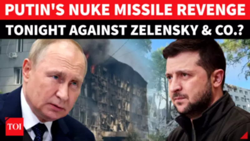 Putin Vows 'Painful Revenge' After Ukraine Drone Strike Kills 4 in Luhansk