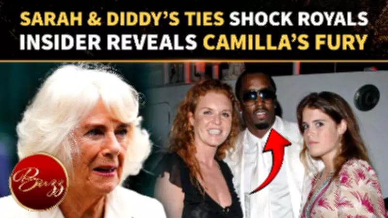 Queen Camilla Horrified by Sarah Ferguson-Diddy Affair Claims in New Book